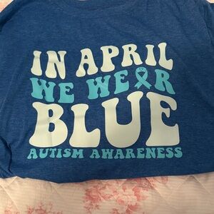 Amazon Blue Autism Awareness Women's Tee